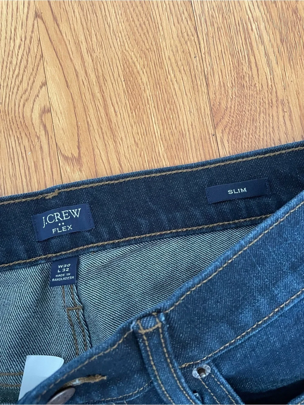J.Crew Slim-fit Jeans in Vintage Flex fabric.